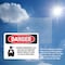 Signmission Carbon Monoxide CO Gas May Danger Sign, Plastic, 10in W x 7in L, 2PK OS-2PACK-DS-P-710-L-2415 - alternate 3